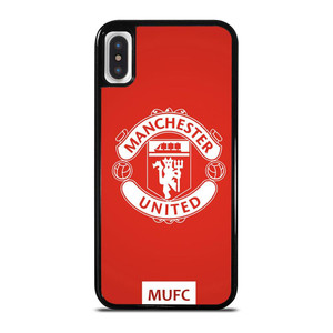 MANCHESTER UNITED FC RED DEVILS iPhone X / XS Case Cover