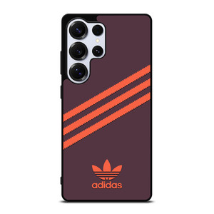 ADIDAS ORIGINALS STRIPES PURPLE ORANGE Samsung Galaxy S25 Ultra Case Cover