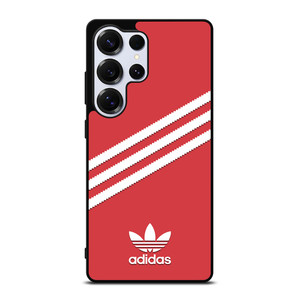 ADIDAS ORIGINALS STRIPES SCARLET RED Samsung Galaxy S25 Ultra Case Cover