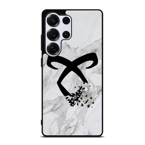ANGELIC RUNE MARBLE Samsung Galaxy S25 Ultra Case Cover
