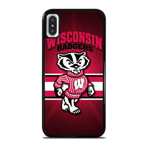 WISCONSIN BADGER FOOTBALL LOGO 2 iPhone X / XS Case Cover