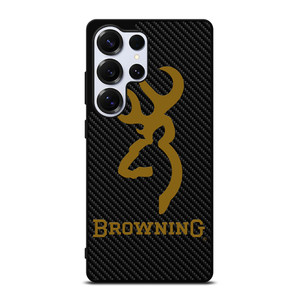 BROWNING LOGO CARBON Samsung Galaxy S25 Ultra Case Cover