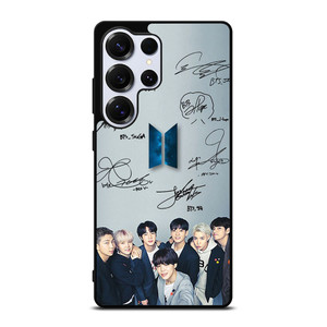 BTS BANGTAN BOYS KPOP KOREA SIGNATURE Samsung Galaxy S25 Ultra Case Cover