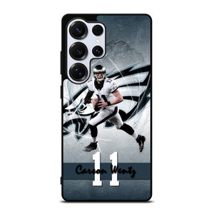 CARSON WENTZ 11 PHILADELPHIA EAGLES Samsung Galaxy S25 Ultra Case Cover