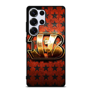 CINCINNATI BENGALS FOOTBALL TEAM LOGO Samsung Galaxy S25 Ultra Case Cover