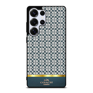 COACH NEW YORK ICON BLUE EMBLEM Samsung Galaxy S25 Ultra Case Cover