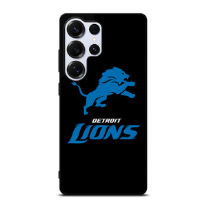 DETROIT LIONS BLACK LOGO Samsung Galaxy S25 Ultra Case Cover