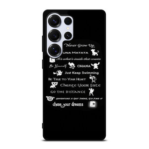 DISNEY LESSONS BLACK Samsung Galaxy S25 Ultra Case Cover