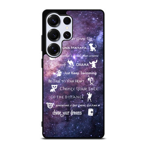 DISNEY LESSONS LEARNED MASH UP NEBULA Samsung Galaxy S25 Ultra Case Cover