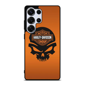 HARLEY DAVIDSON MOTORCYCLES COMPANY LOGO SKULL Samsung Galaxy S25 Ultra Case Cover