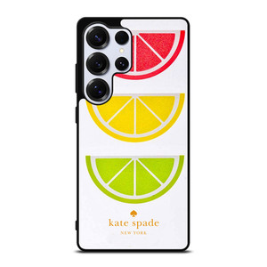 KATE SPADE NEW YORK LOGO COLORFUL LEMON ICON Samsung Galaxy S25 Ultra Case Cover