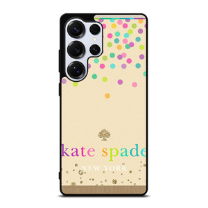 KATE SPADE NEW YORK LOGO COLORFUL POLKADOTS Samsung Galaxy S25 Ultra Case Cover