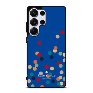 KATE SPADE NEW YORK LOGO SPARKLE POLKADOTS ICON Samsung Galaxy S25 Ultra Case Cover