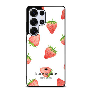 KATE SPADE NEW YORK LOGO STRAWBERRY ICON Samsung Galaxy S25 Ultra Case Cover
