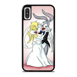 BUGS BUNNY AND LOLA LOVE iPhone X / XS Case Cover BUGS BUNNY AND LOLA LOVE iPhone X / XS Case Cover