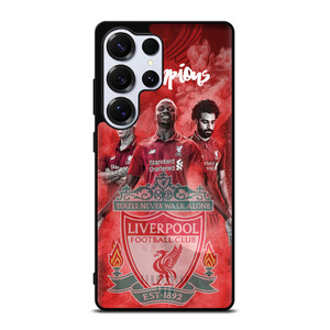 LIVERPOOL FC TRIO FIRMINO MANE SALAH Samsung Galaxy S25 Ultra Case Cover
