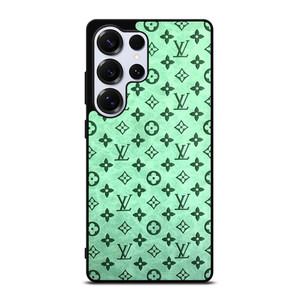 LOUIS VUITTON LOGO GREEN ICON PATTERN Samsung Galaxy S25 Ultra Case Cover