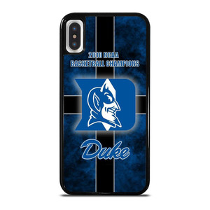 DUKE BLUE DEVILS BASKETBALL CHAMPIONS iPhone X / XS Case Cover