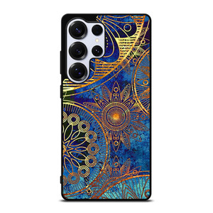 MANDELA BLUE GOLD PATTREN Samsung Galaxy S25 Ultra Case Cover
