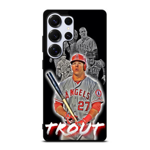 MIKE TROUT BASEBALL Samsung Galaxy S25 Ultra Case Cover