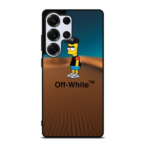 OFF WHITE BART SIMPSONS Samsung Galaxy S25 Ultra Case Cover