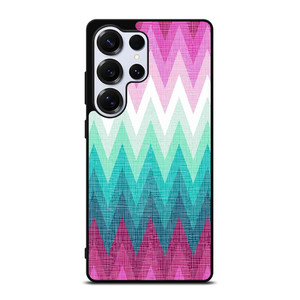 OMBRE PASTEL CHEVRON Samsung Galaxy S25 Ultra Case Cover