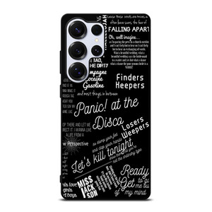 PANIC AT THE DISCO LYRIC Samsung Galaxy S25 Ultra Case Cover