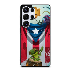 PUERTO RICO FROG FLAG Samsung Galaxy S25 Ultra Case Cover