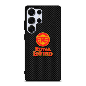 ROYAL ENFIELD MODERN LOGO CARBON Samsung Galaxy S25 Ultra Case Cover