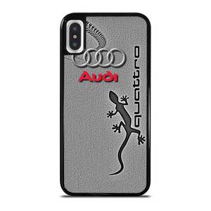 AUDI GECKO QUATTRO LOGO iPhone X / XS Case Cover