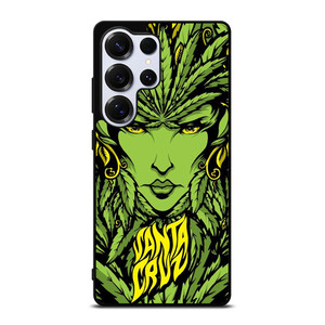 SANTA CRUZ SKATEBOARD LADY LEAFS Samsung Galaxy S25 Ultra Case Cover