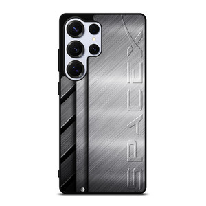 SPACE X LOGO METAL PLATE Samsung Galaxy S25 Ultra Case Cover