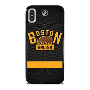 BOSTON BRUINS NHL ICON iPhone X / XS Case Cover BOSTON BRUINS NHL ICON iPhone X / XS Case Cover