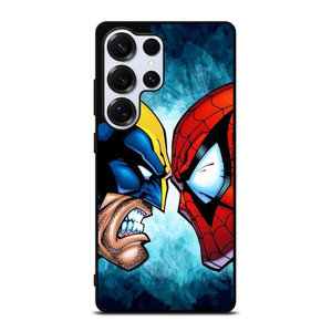 SPIDERMAN VS WOLVERINE MARVEL COMICS Samsung Galaxy S25 Ultra Case Cover
