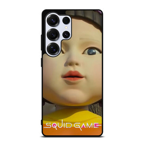SQUID GAME DOLL FACE Samsung Galaxy S25 Ultra Case Cover