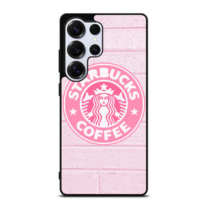 STARBUCKS COFFEE PINK WALL Samsung Galaxy S25 Ultra Case Cover
