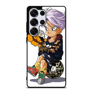 TRUNKS DRAGON BALL CAMO BAPE Samsung Galaxy S25 Ultra Case Cover