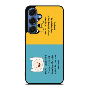 ADVENTURE TIME QUOTE Samsung Galaxy S25 Case Cover