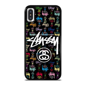 STUSSY COLLAGE LOGO iPhone X / XS Case Cover