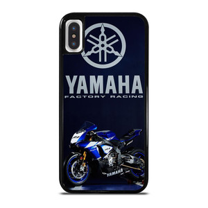 YAMAHA FACTORY RACING iPhone X / XS Case Cover YAMAHA FACTORY RACING iPhone X / XS Case Cover
