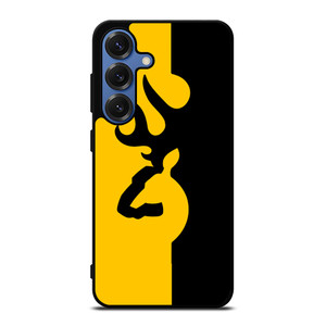 BROWNING LOGO BLACK YELLOW Samsung Galaxy S25 Case Cover