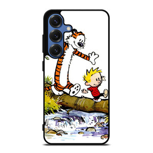 CALVIN AND HOBBES CARTOON Samsung Galaxy S25 Case Cover