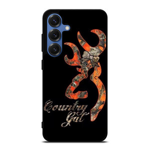 CAMO BROWNING COUNTRY GAL Samsung Galaxy S25 Case Cover