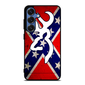 CAMO BROWNING FLAG Samsung Galaxy S25 Case Cover