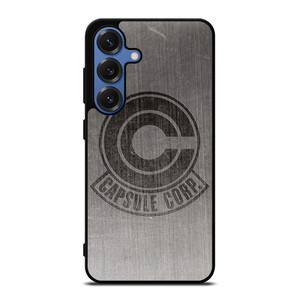 CAPSULE CORP METAL LOGO DRAGON BALL Z Samsung Galaxy S25 Case Cover