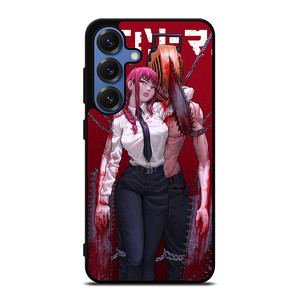 CHAINSAW MAN MANGA MAKIMA DENJI Samsung Galaxy S25 Case Cover