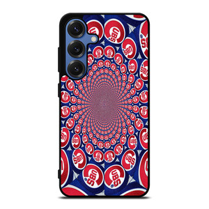 CHICAGO CUBS LOGO COLLAGE Samsung Galaxy S25 Case Cover
