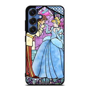 CINDERELLA ART GLASSES Disney Samsung Galaxy S25 Case Cover