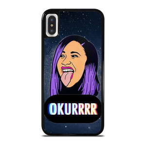 CARDI B FACE CARTOON iPhone X / XS Case Cover CARDI B FACE CARTOON iPhone X / XS Case Cover