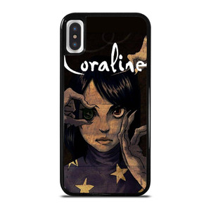 CORALINE FACE CARTOON iPhone X / XS Case Cover CORALINE FACE CARTOON iPhone X / XS Case Cover